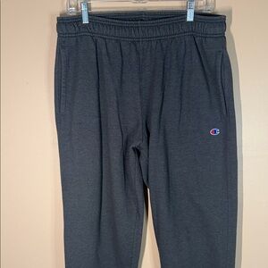 Champion men’s Dark Gray Logo Joggers/ sweat pants
